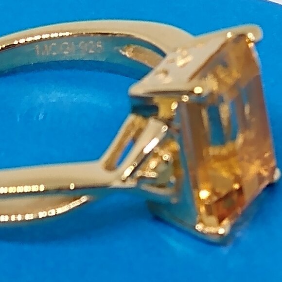 Citrine& yellow diamond! - Picture 2 of 8